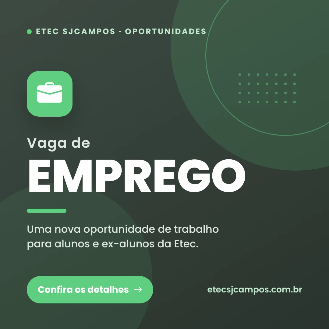 Vagas de emprego