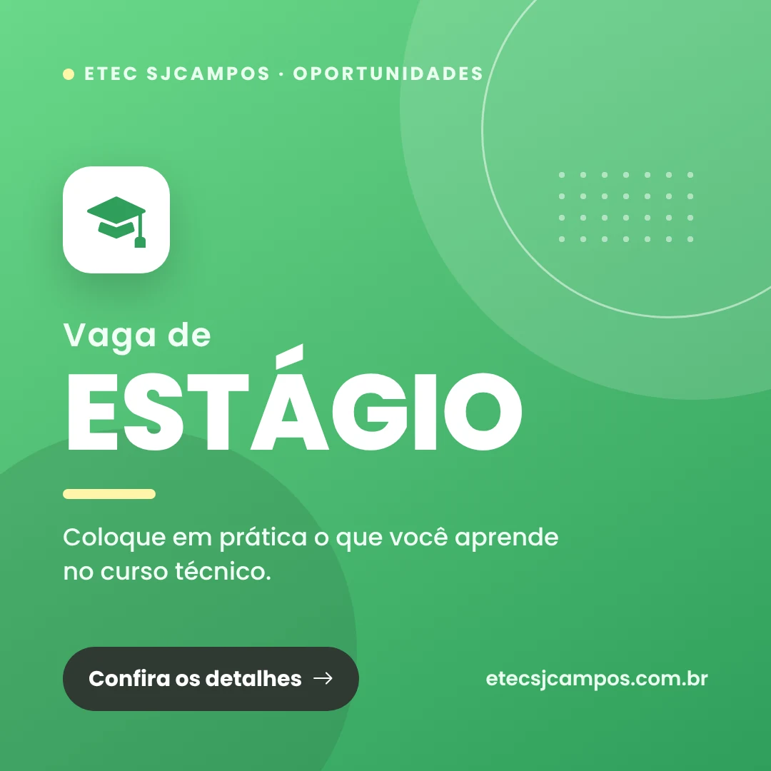 Vagas de estágio